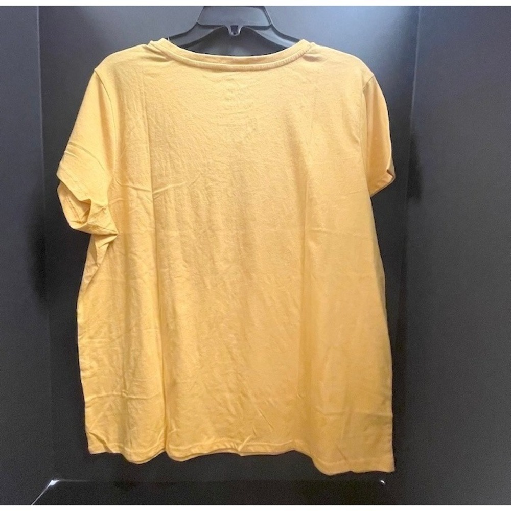 Disney Winnie the Pooh Yellow Graphic T Shirt‎ Women's Plus Size XL - Picture 3 of 5